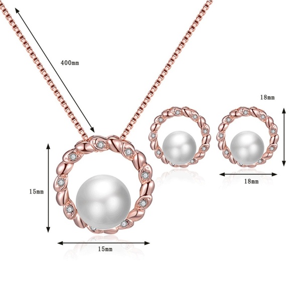 **ANDI* 3-Pc Gold x Pearl Fashion Jewelry Set - Picture 5 of 5